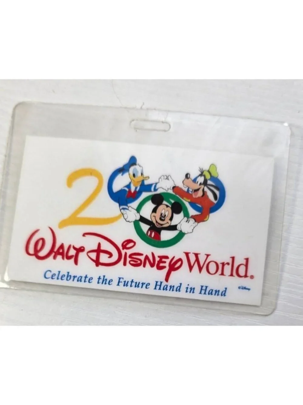 Disney World Millennium Celebration Lanyard